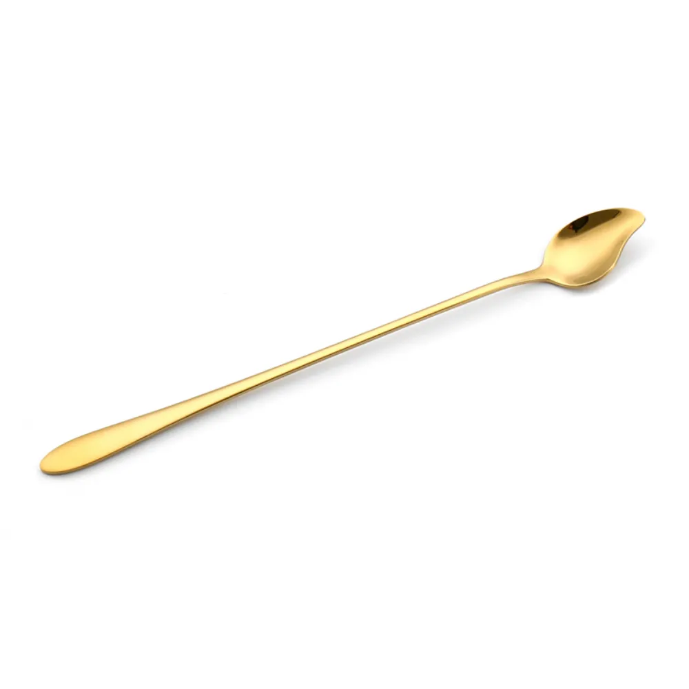 Long Stainless Steel Stirring Tea Spoons