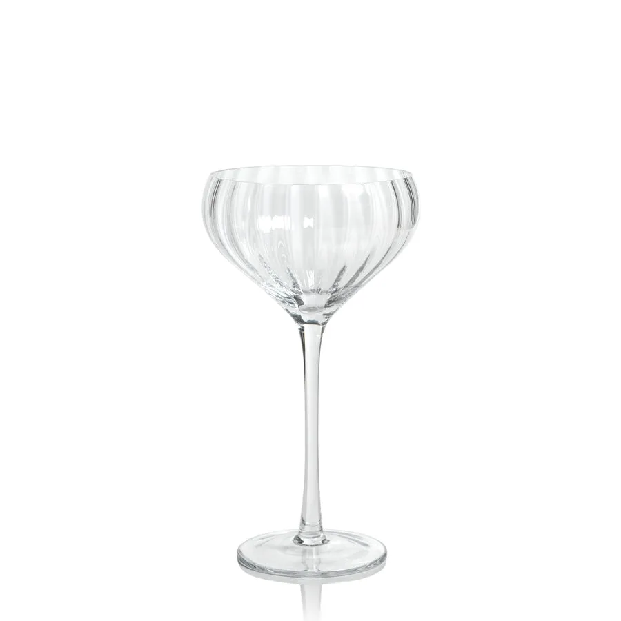 Madeleine Optic Glassware Collection - Clear