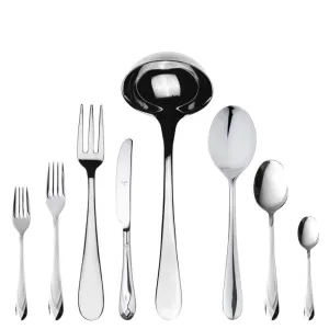 Mepra Diamante 75-piece flatware set stainless steel