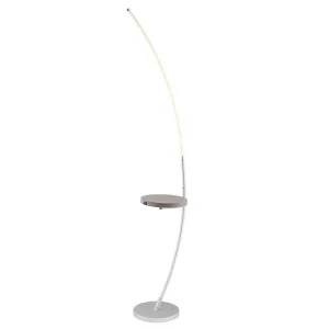 MONITA USB and Wireless Charging, Floor Lamp