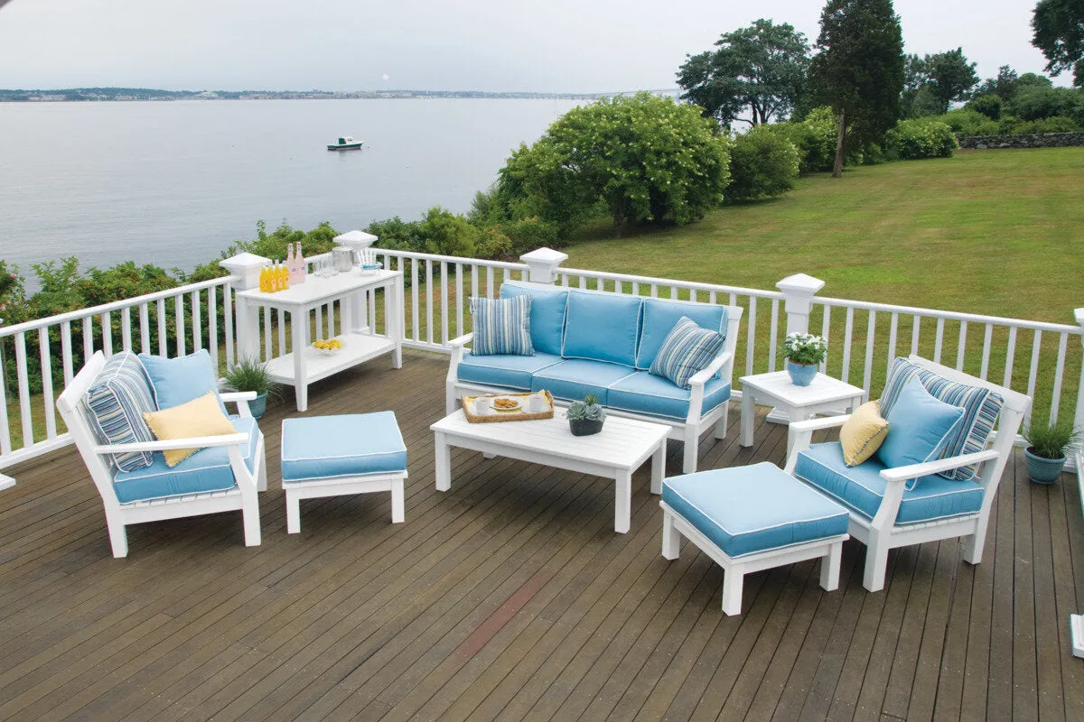 Nantucket Ottoman by Seaside Casual