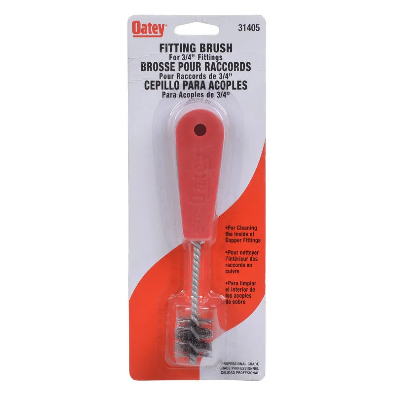 Oatey® 3/4 in. ID Fitting Brush with Heavy Duty Handle