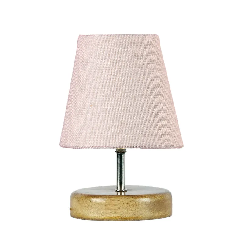 Petricho Table Lamp With Jute Shade - White