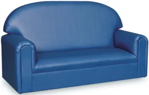 "Just Like Home" Infant/Toddler Sofa, Vinyl Upholstery, Blue