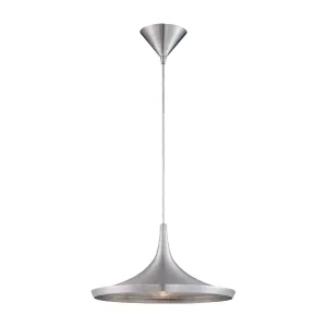 Ramos 14 in. Pendant Light Nickel finish