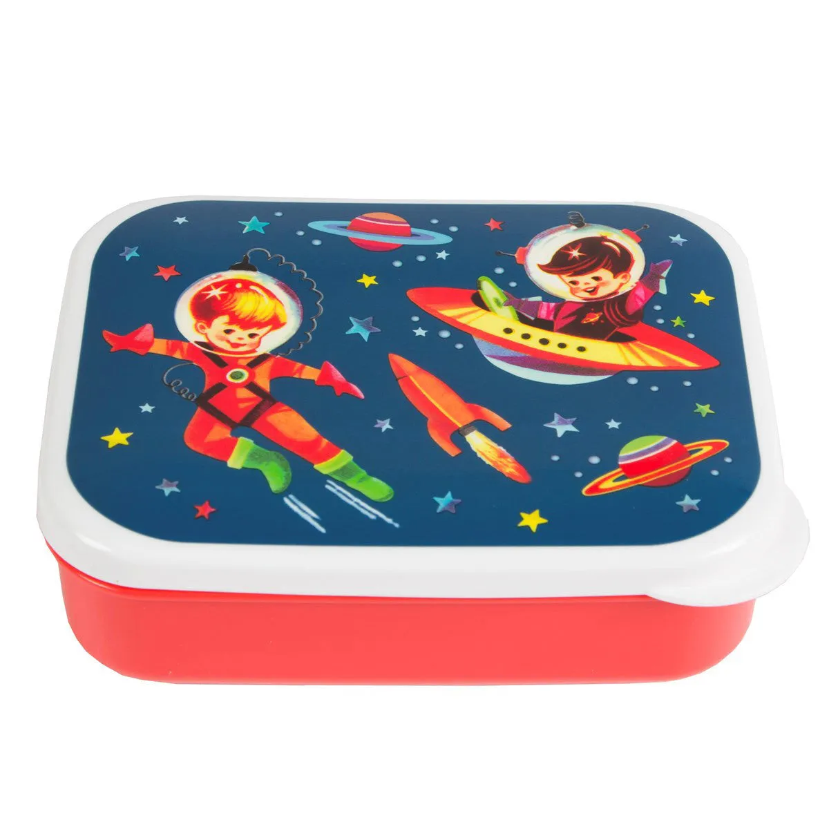 RJB Stone Retro Space Rectangular Lunch Box