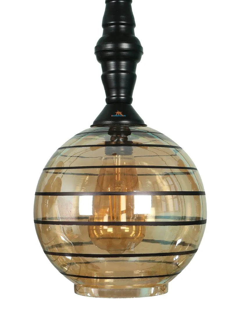 Round 3 Lights Cluster Hanging with Glass Ceiling Lamp