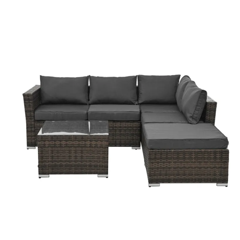 Seasonal PE Wicker Furniture 4 Set