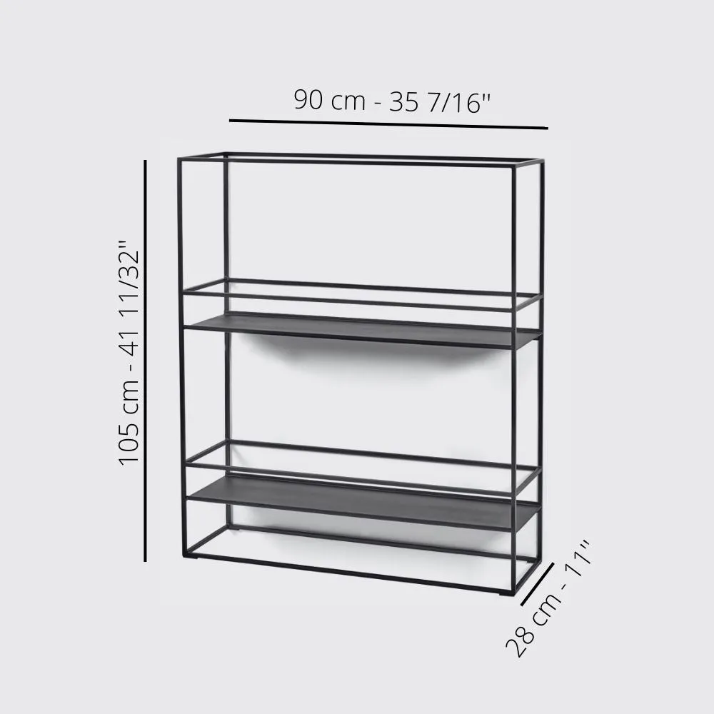 Serax Display shelf M black 90x105 cm.