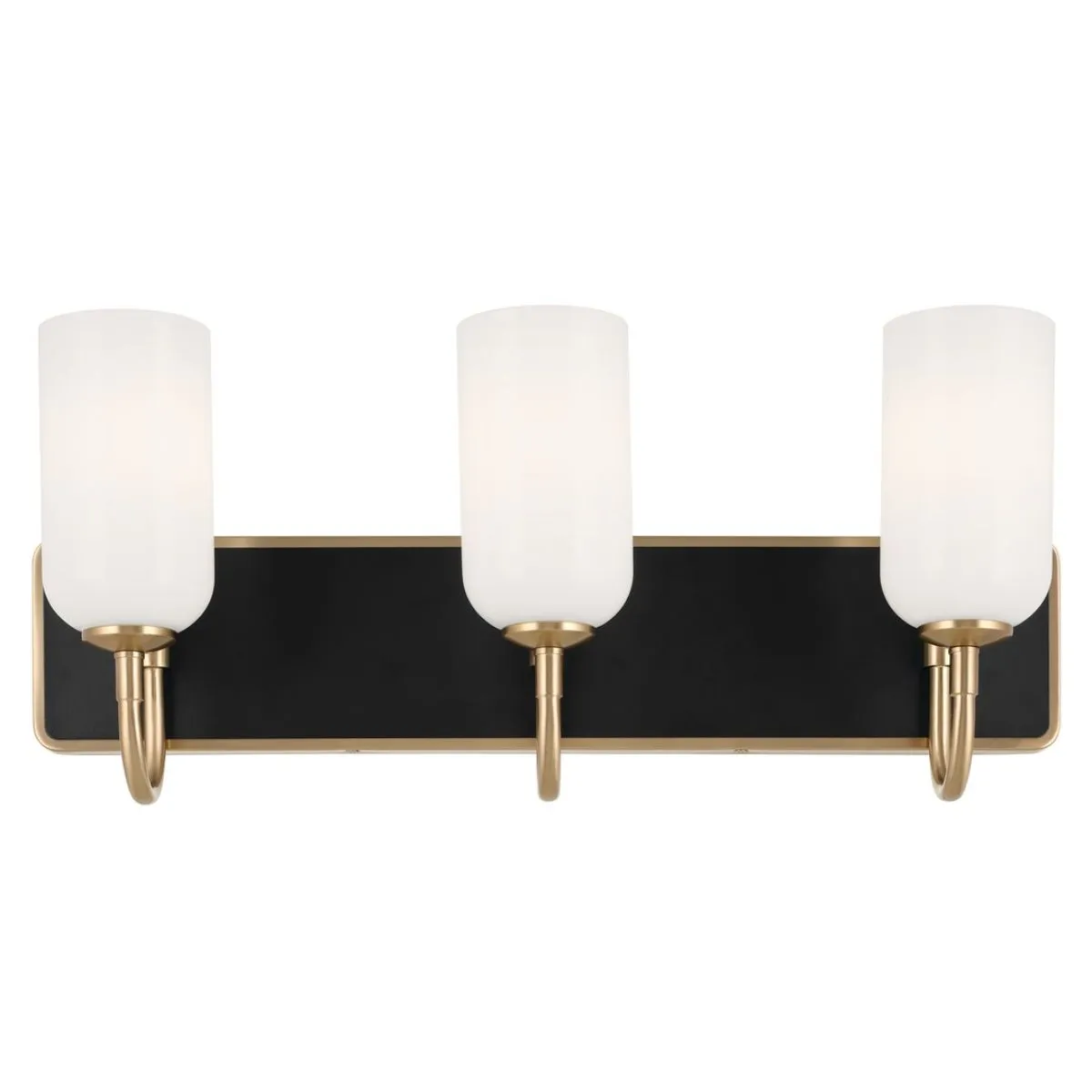 Solia 24 in. 3 Lights Vanity Light Champagne Bronze Finish