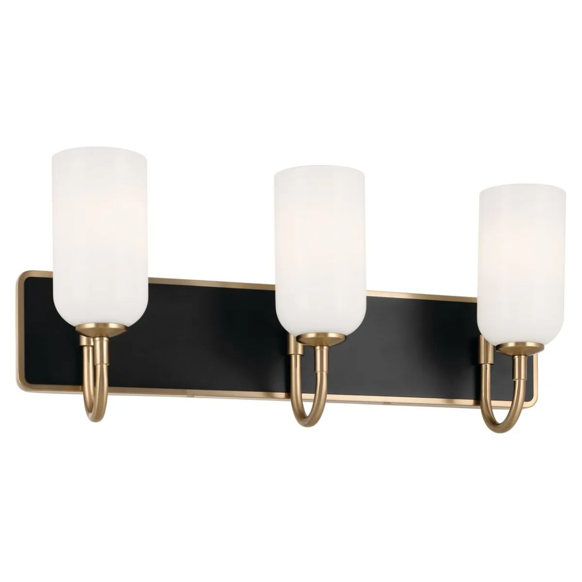 Solia 24 in. 3 Lights Vanity Light Champagne Bronze Finish