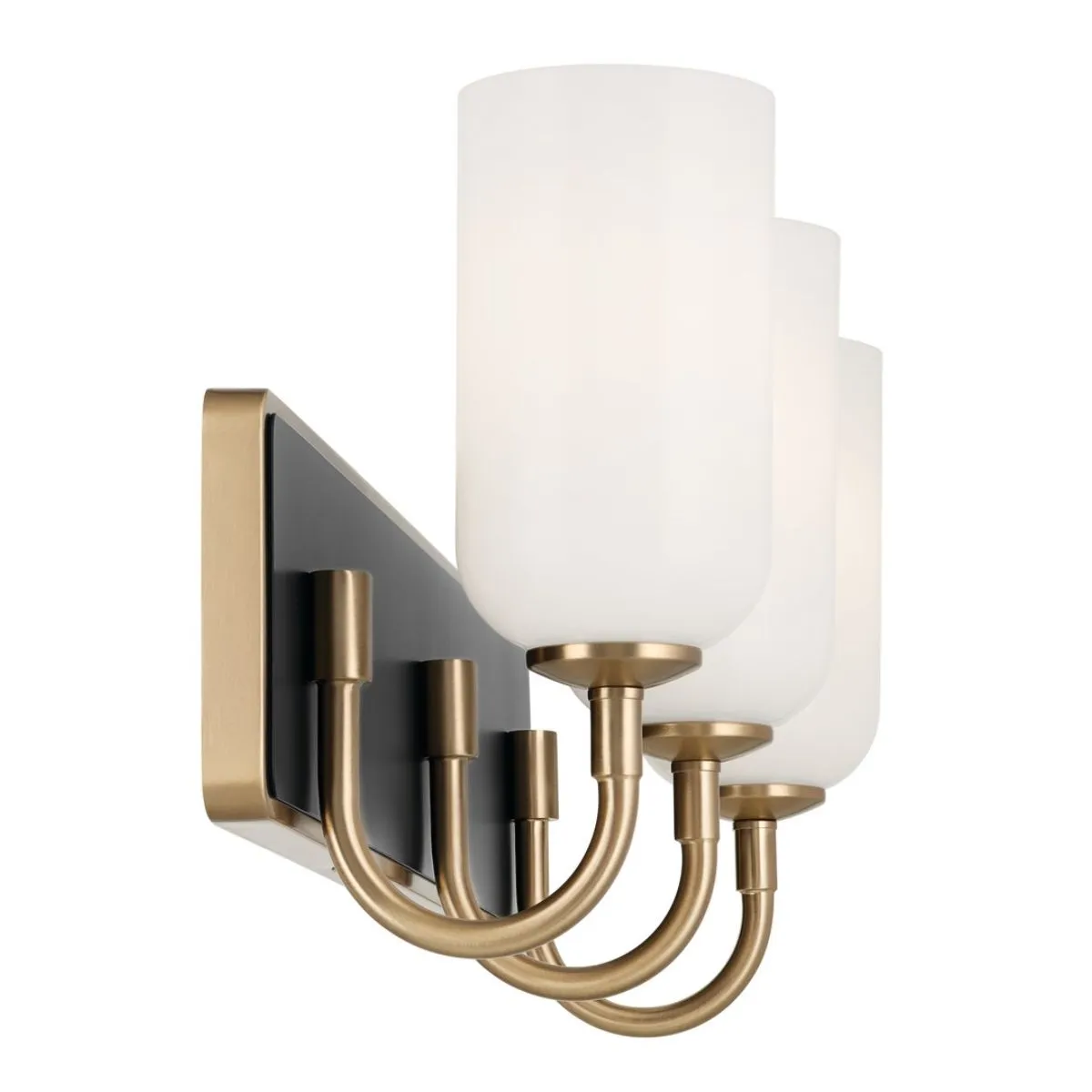 Solia 24 in. 3 Lights Vanity Light Champagne Bronze Finish