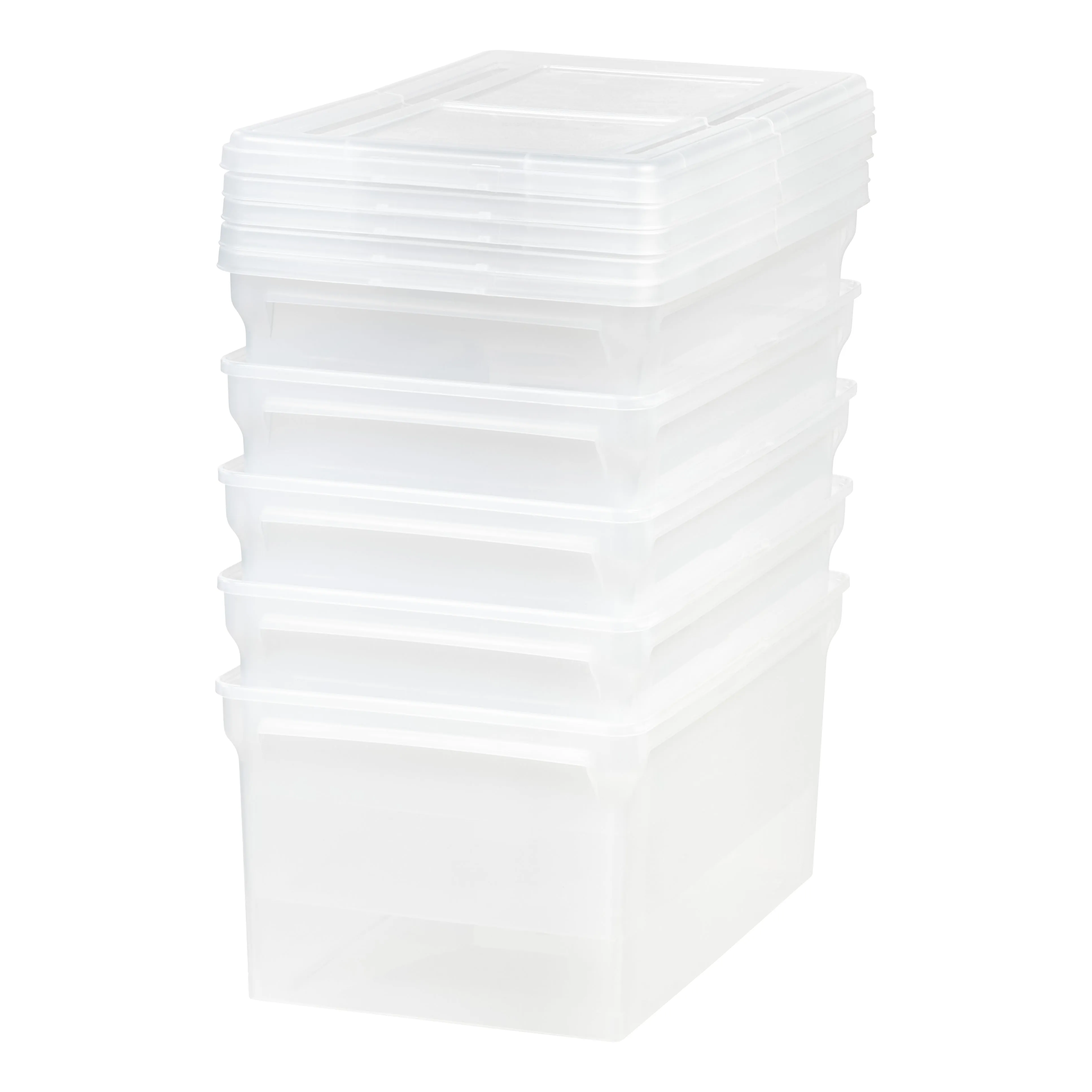 Split-Lid Letter Size File Box - 5 Pack