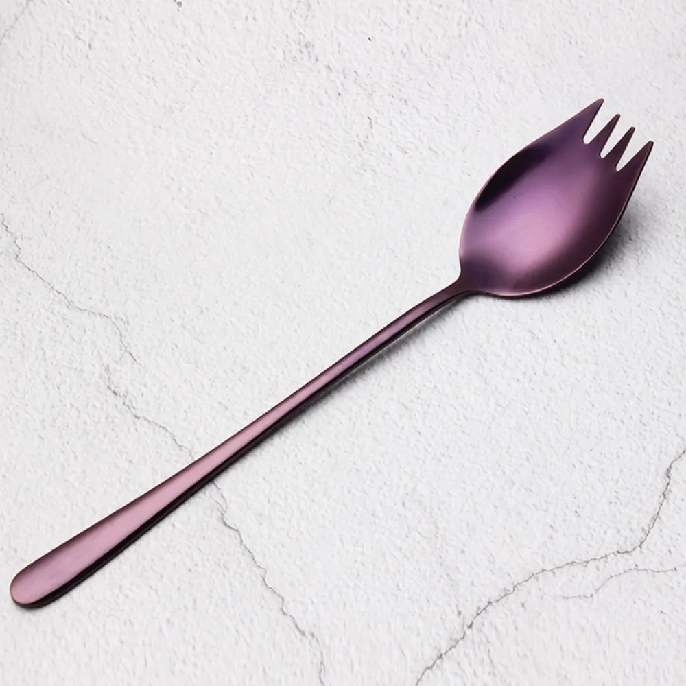 Stainless Steel Colorful Spork Utensil