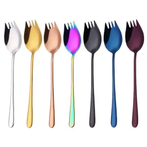 Stainless Steel Colorful Spork Utensil