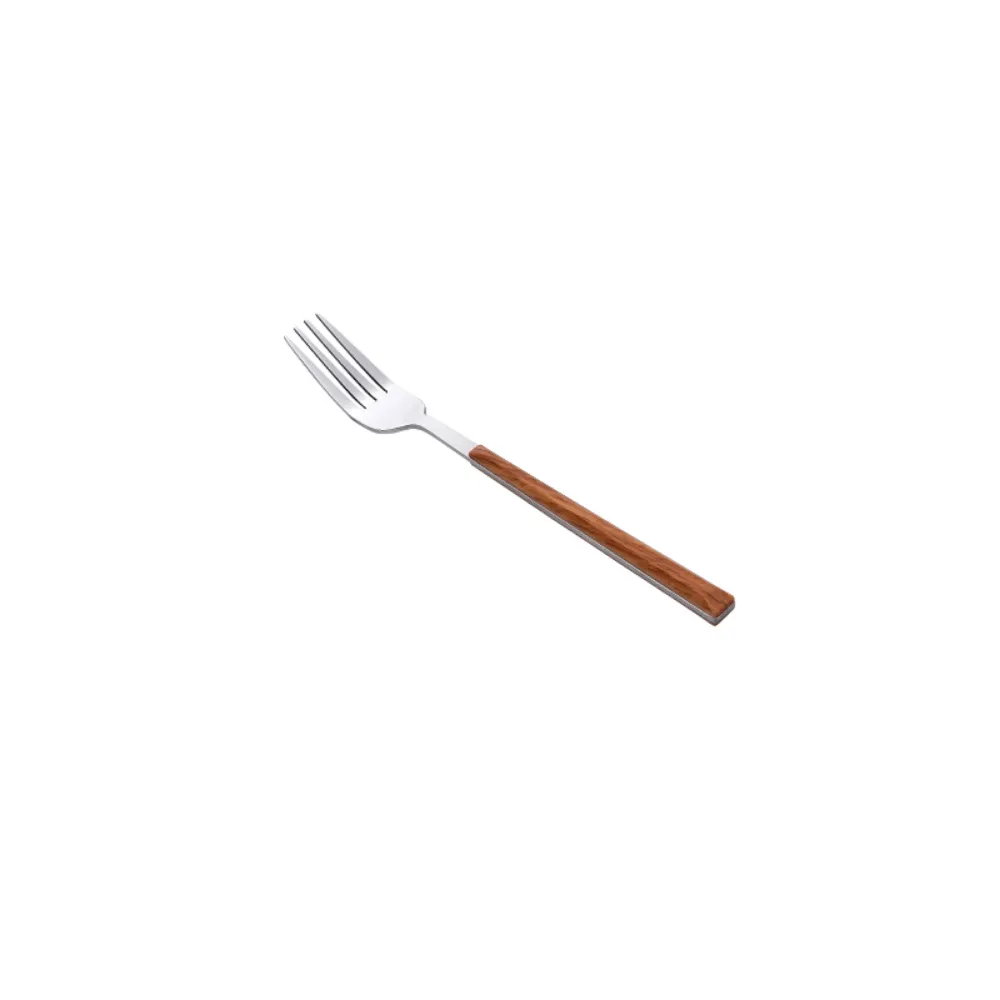 Stainless Steel Cutlery With Wooden Handles