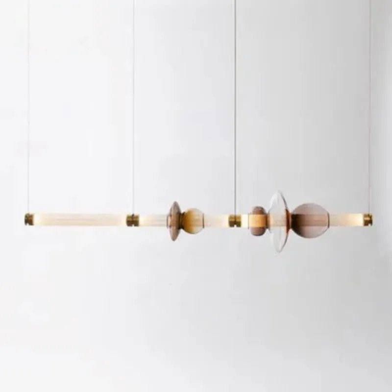 Stellar Orbit Linear LED Minimalist Pendant Light