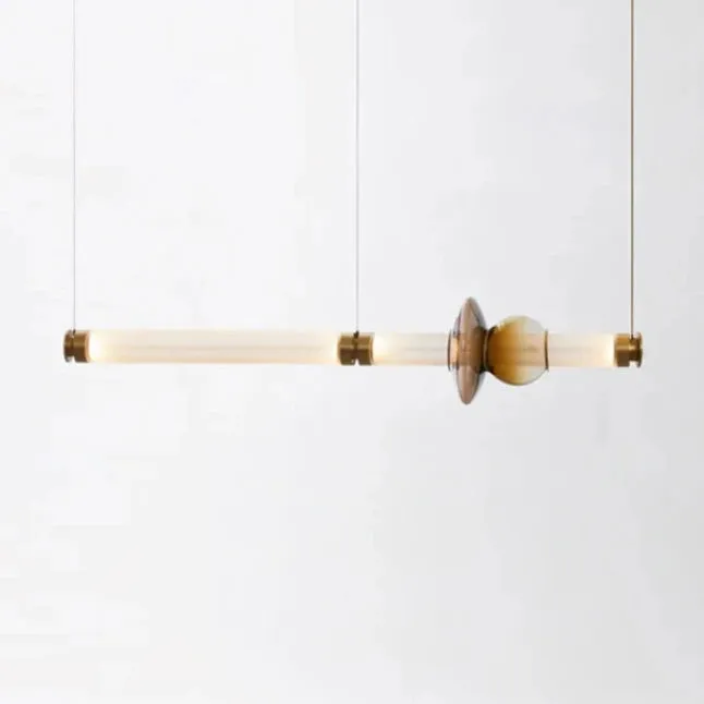 Stellar Orbit Linear LED Minimalist Pendant Light