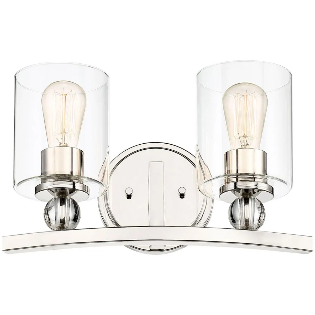 Studio 5 16 in. 2 Lights Vanity Light Polished Nickel finish