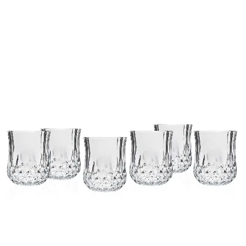 Studio Crystal Medea Fine Crystal Juice Glass - Set Of 6 - 7oz