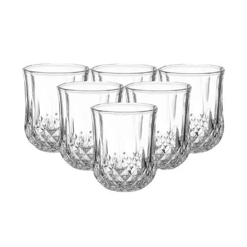 Studio Crystal Medea Fine Crystal Juice Glass - Set Of 6 - 7oz