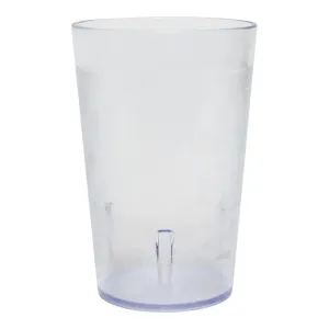 Thunder Group PLTHTB008C 8 oz Traditional Clear Tumbler Pack of 12