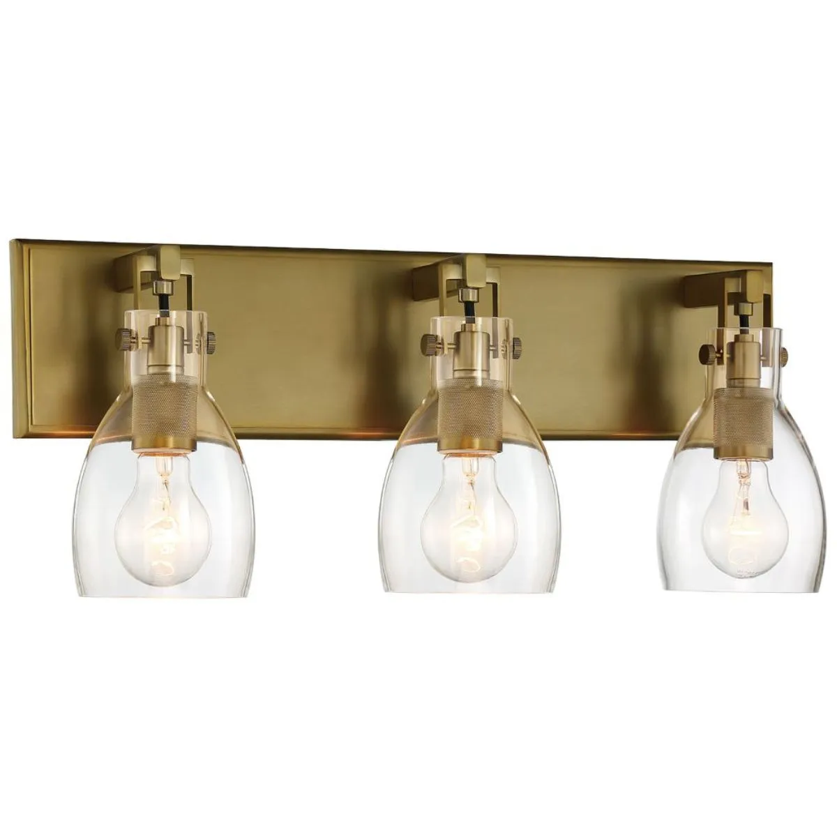 Tiberia 22 in. 3 Lights Vanity Light Brass finish