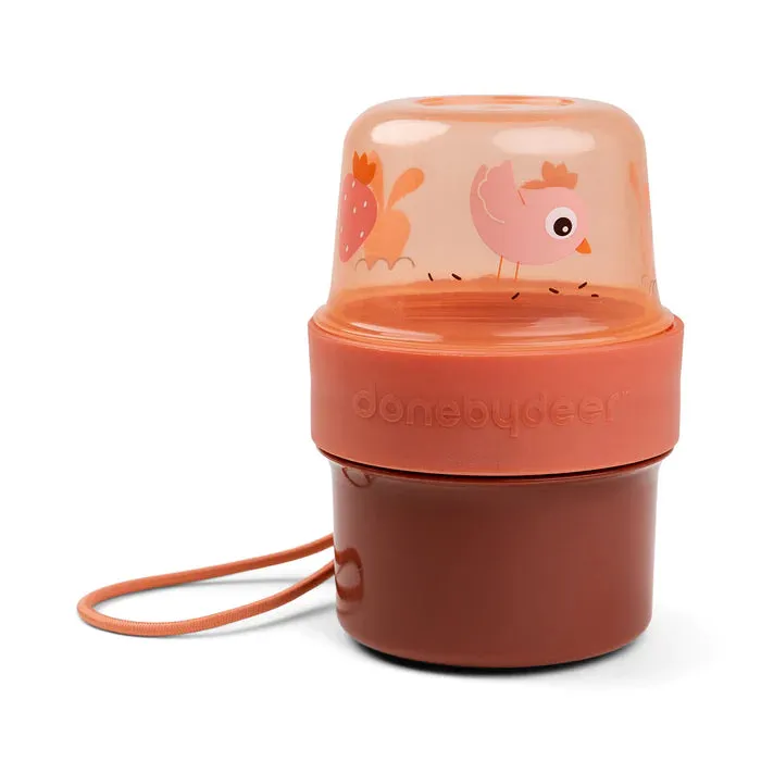 To Go 2-Way Snack Container Birdee VARIOUS COLOURS