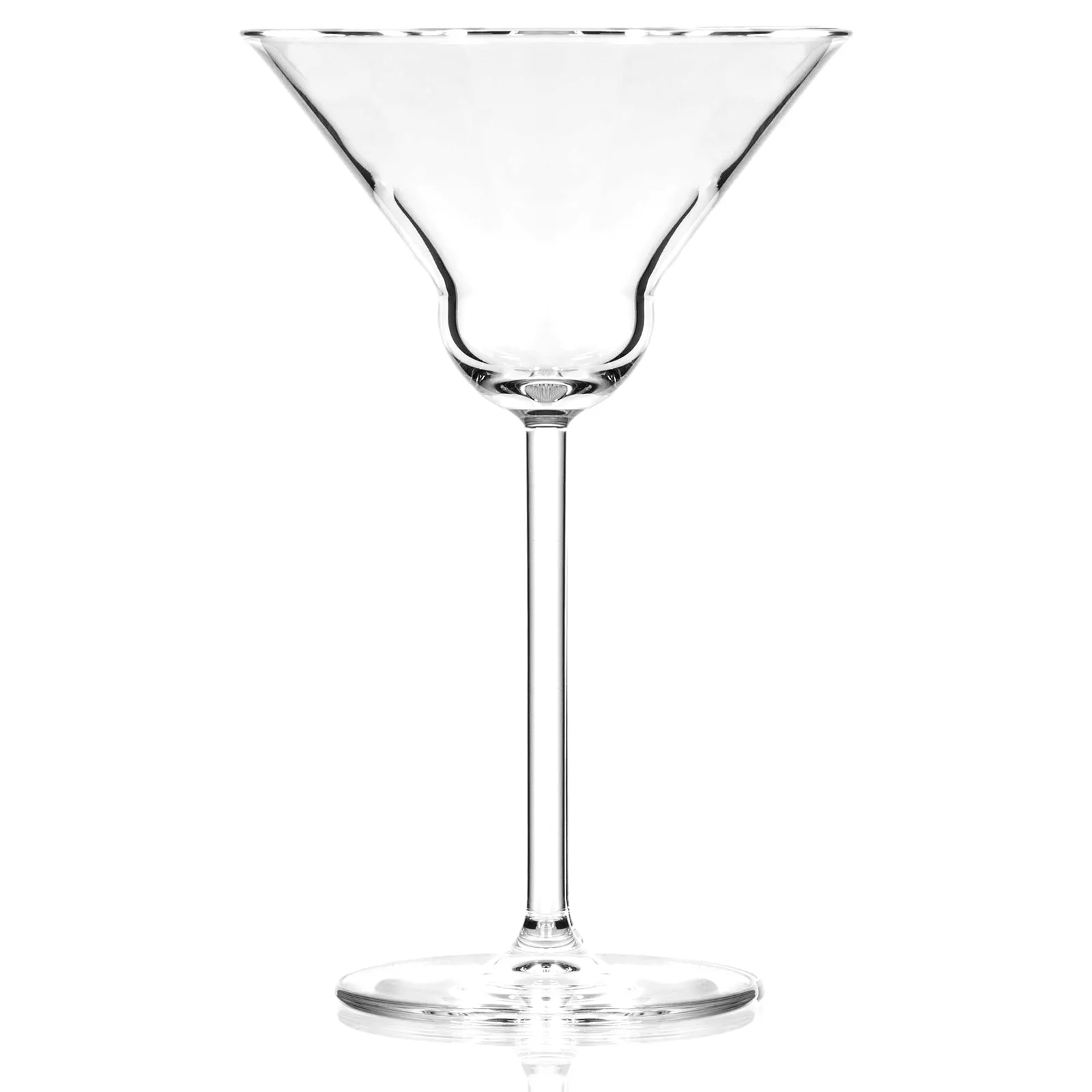 Traditional Crystal Martini Glasses - Cocktail Barware Collection, 7-Ounce, Set of 6