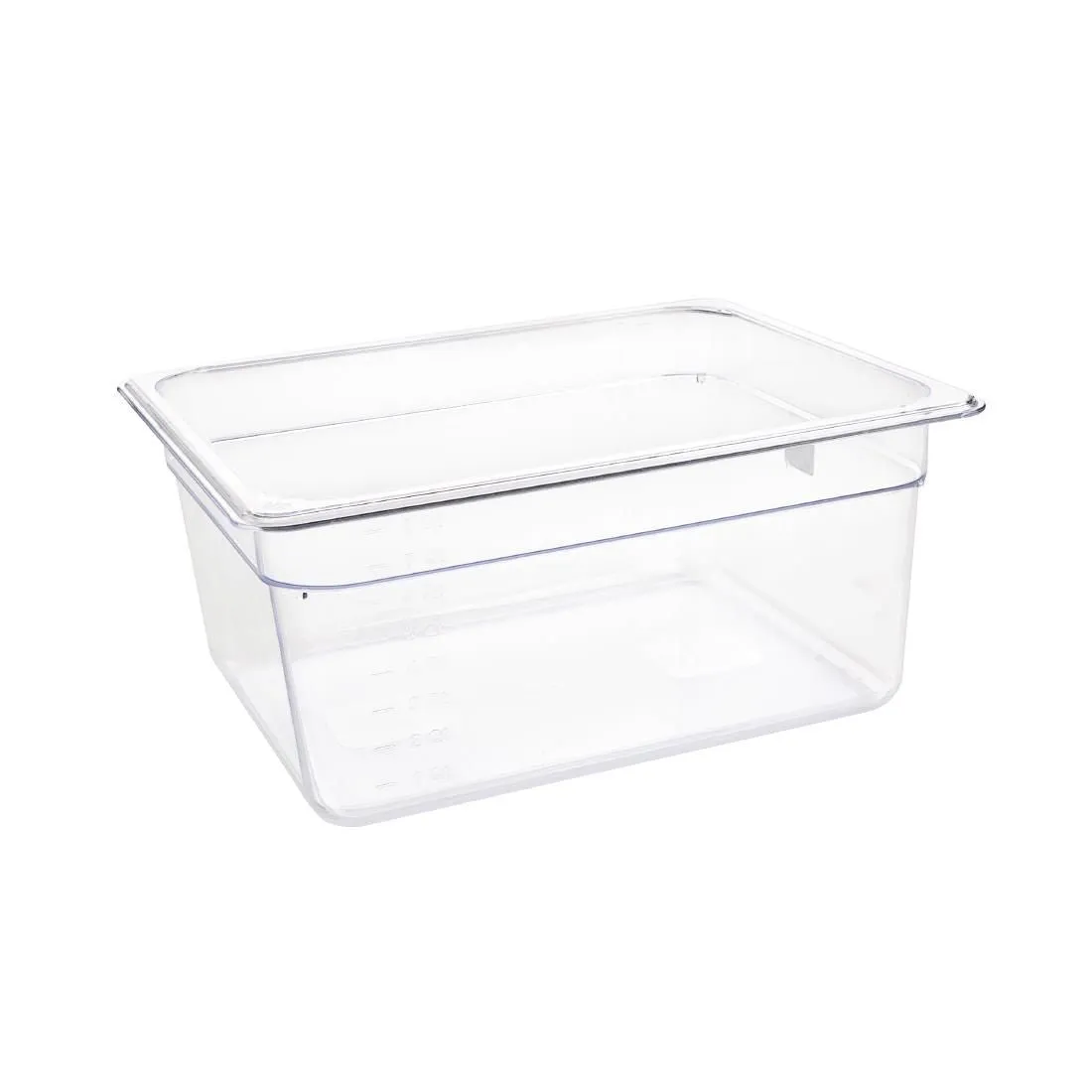 U230 Vogue Polycarbonate 1/2 Gastronorm Container 150mm Clear