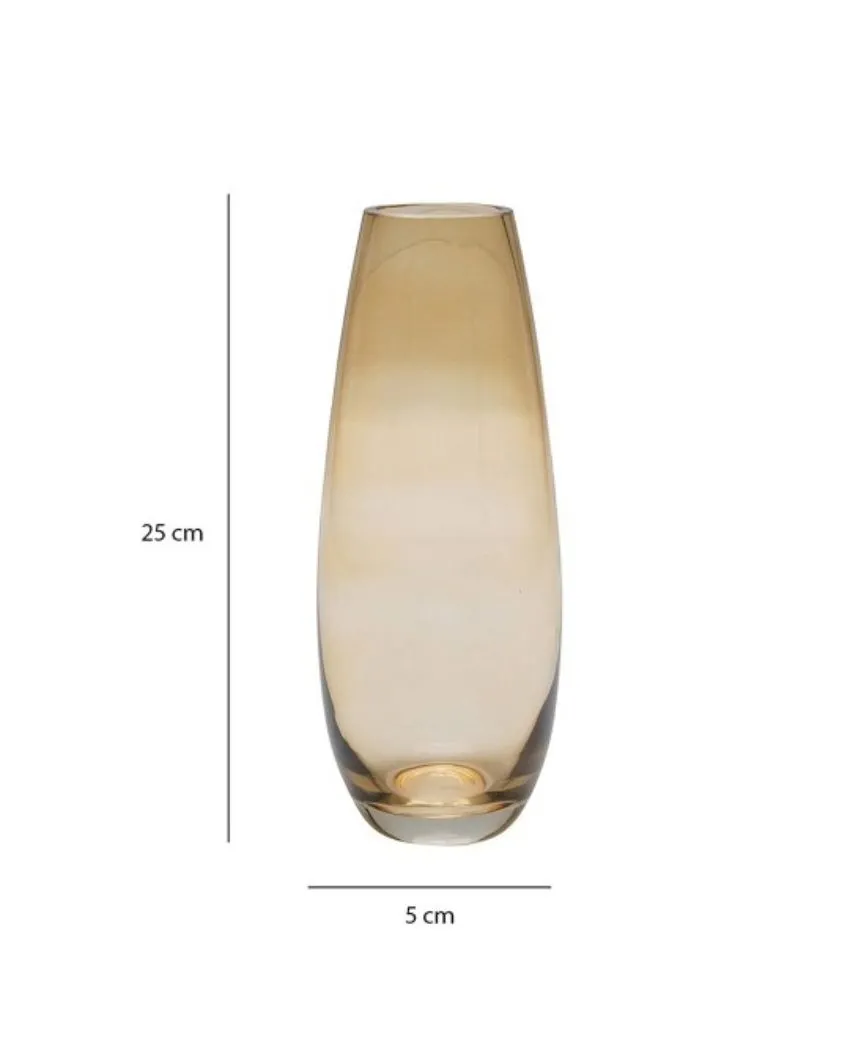 Versatile Glass Vase | 4 x 10 inches