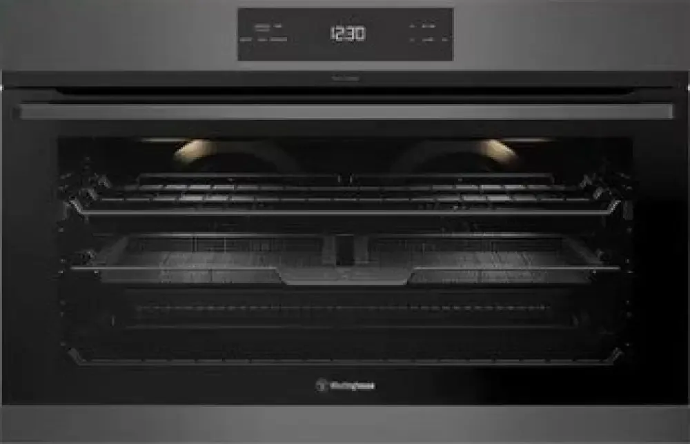 Westinghouse WVEP917DSC 90cm Pyrolytic Multi-Function 14 Oven With AirFry Dark