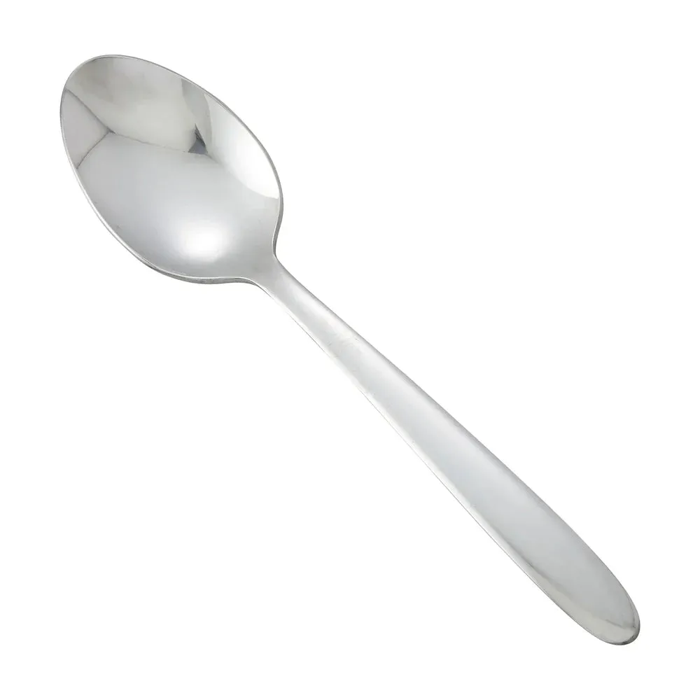 Winco 0019-01 Flute Teaspoon, 18/0 Heavyweight